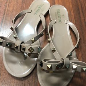 Authentic Valentino Jelly Rockstud sandals